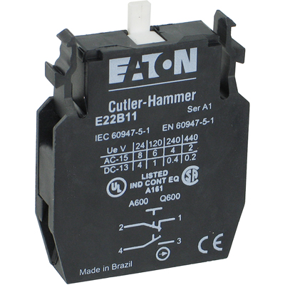Eaton - Cutler Hammer 10250T1 Heavy-Duty Pushbutton, Contact Eaton - Cutler Hammer 10250T1 Heavy-Duty Pushbutton, Contact