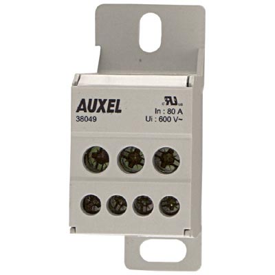 その他 division Altech Corp 38049 Power Distribution Block, 80A 1 Input, 6
