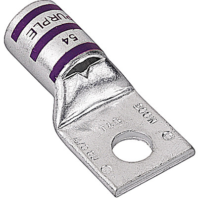 レビュー高評価の商品 Color-Keyed by ABB 54170 Copper One-Hole Lug 4/0 AWG 1/2 財布・ケース・小物入れ