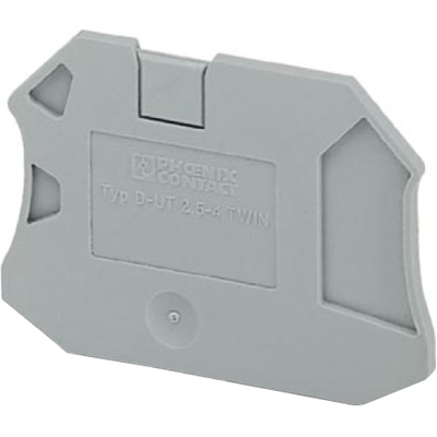 Phoenix Contact 3047141 End Cover Term Blk Gray 57.8 mm L