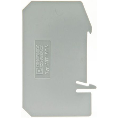 Phoenix Contact 3024481 Partition Plate Term Blk Gray 49 mm