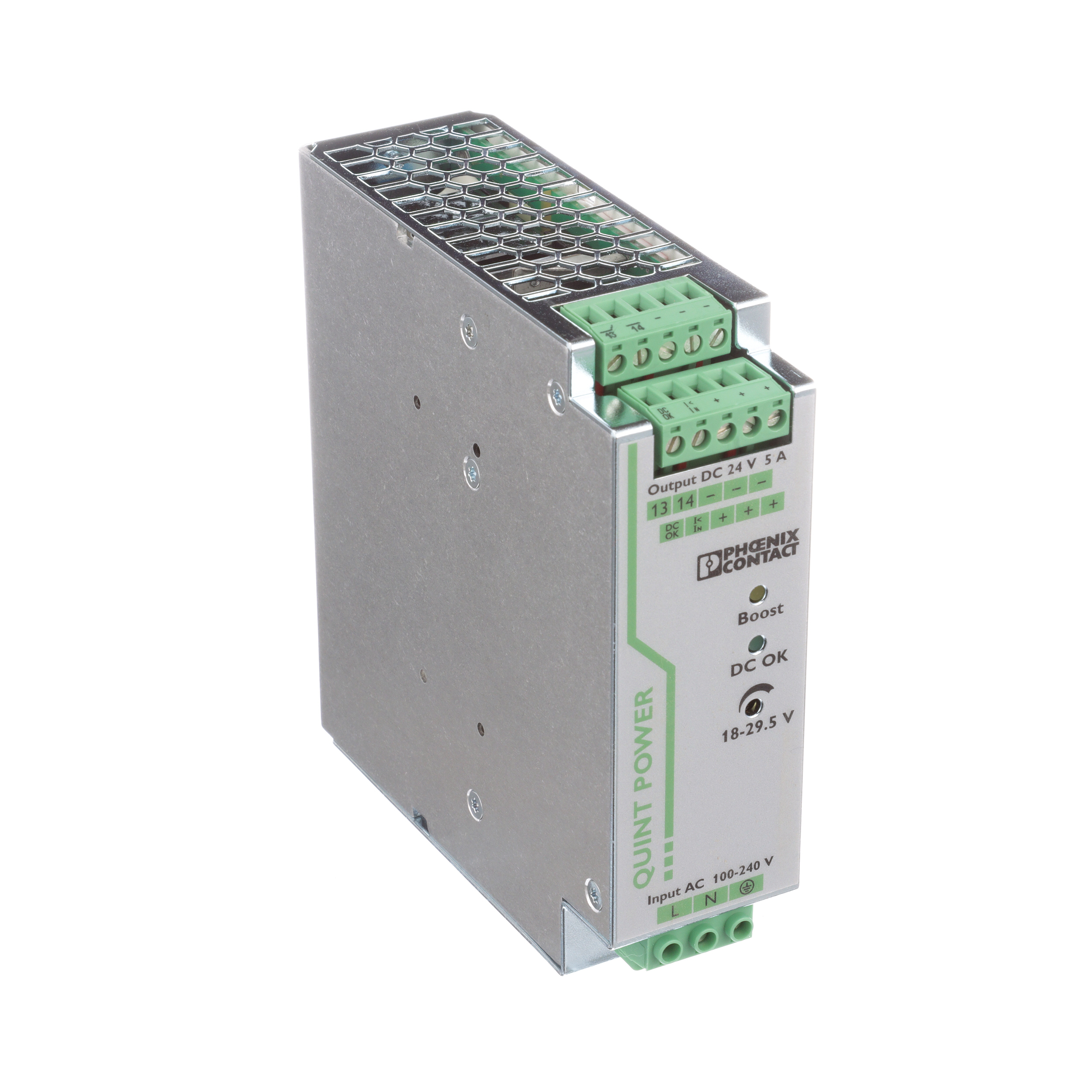 Phoenix Contact 2938620 Power Supply, ACDC, 24VDC, 20A, 480W