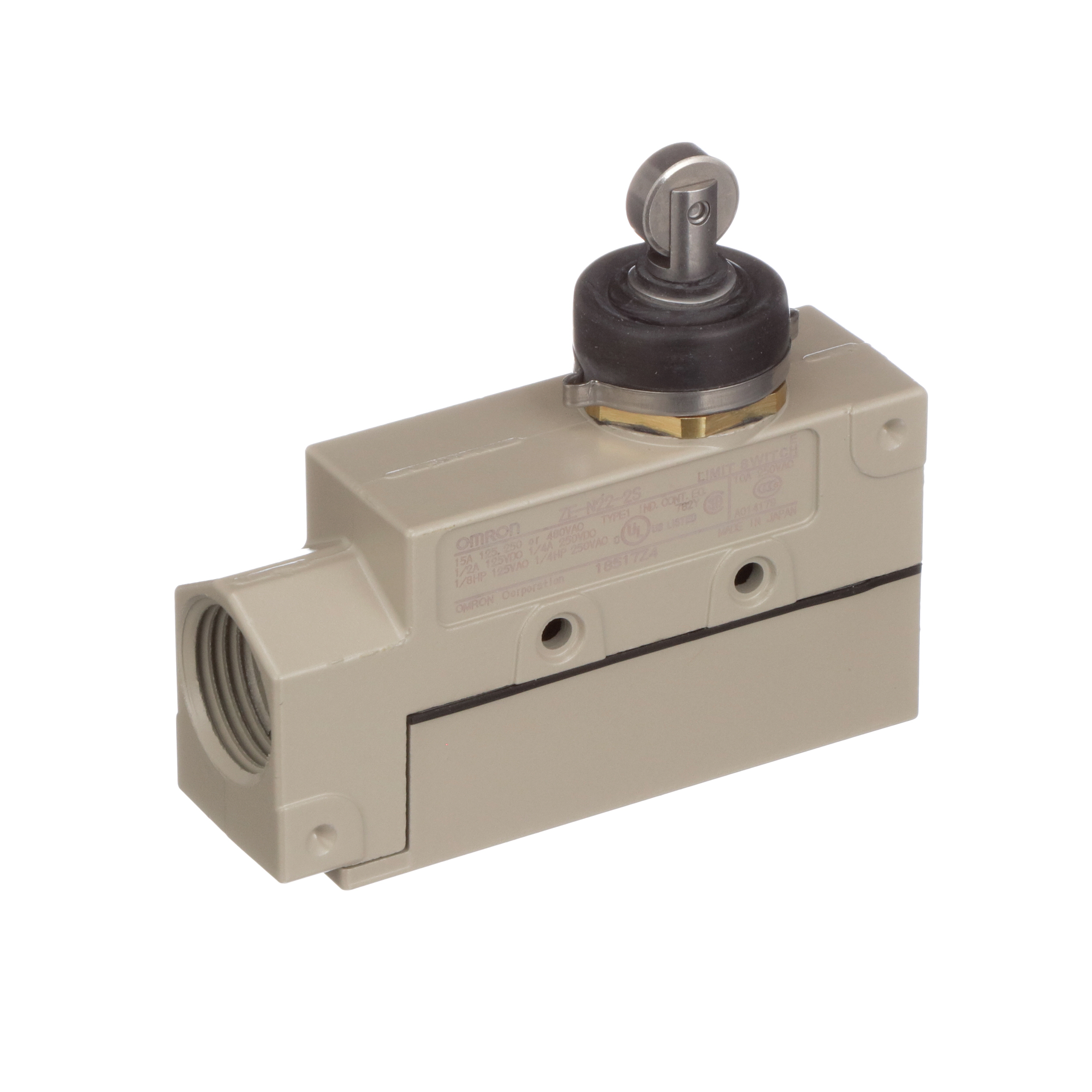 Omron Automation ZE-N22-2S Limit Switch, 15 A, 125 VAC