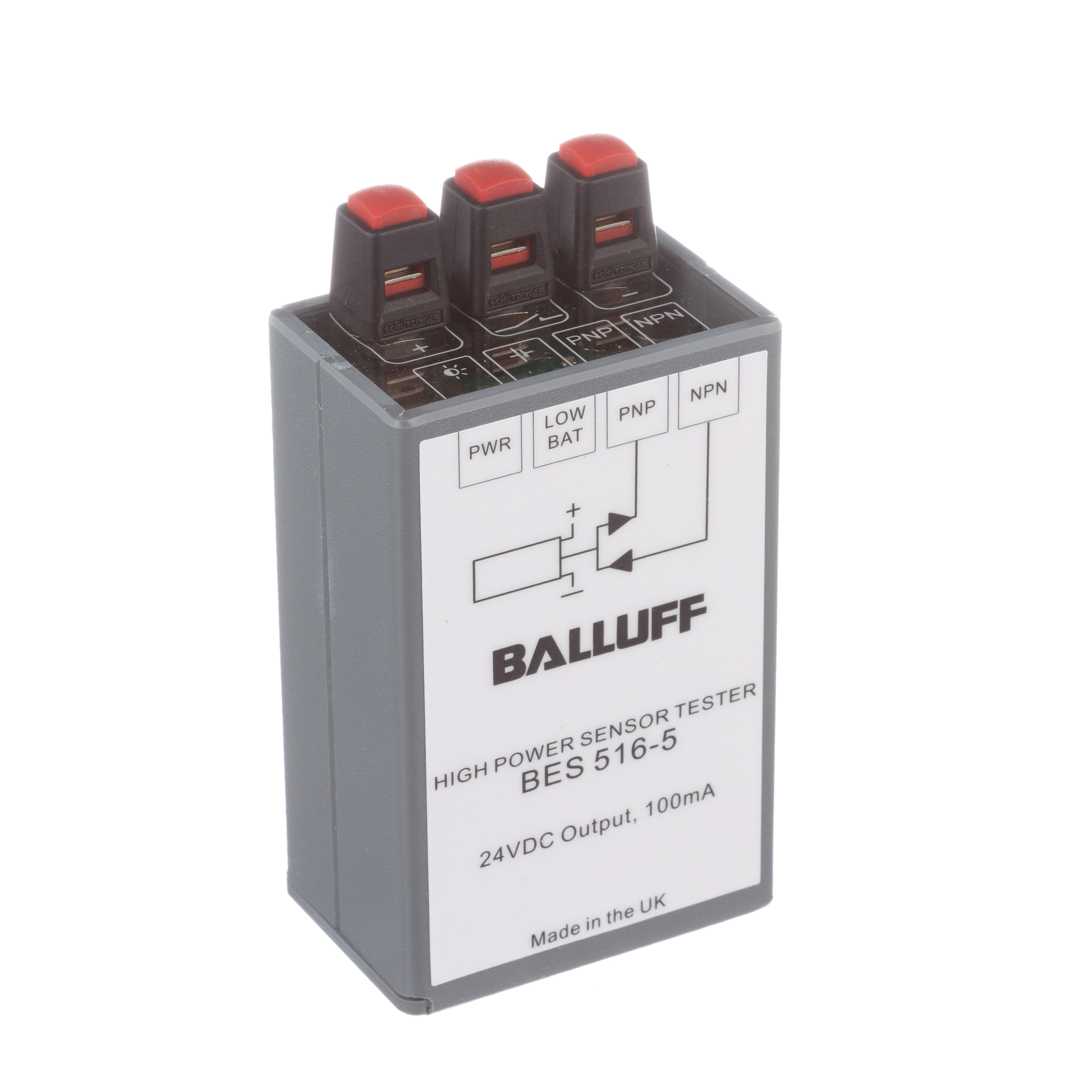 Balluff BAE002A Sensor, Tester, For DC PNP/NPN 3-Wire Balluff BAE002A Sensor, Tester, For DC PNP/NPN 3-Wire