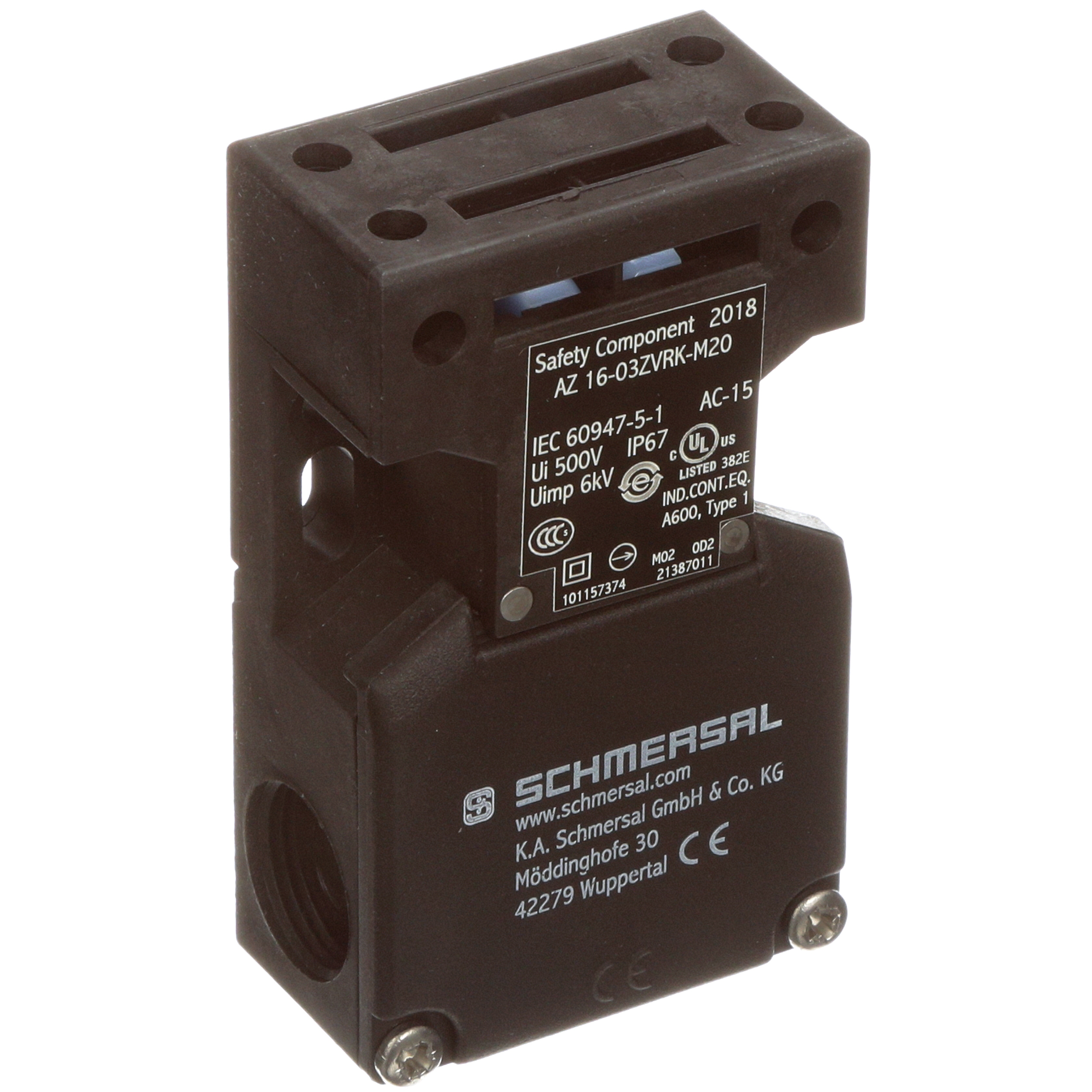Schmersal AZ16-03ZVRK-M20 AZ16 Safety-Rated Interlock Switch