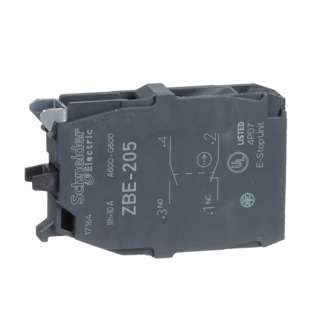EAO 704.900.3 Switching Element,Snap-Action,2NO,Silver