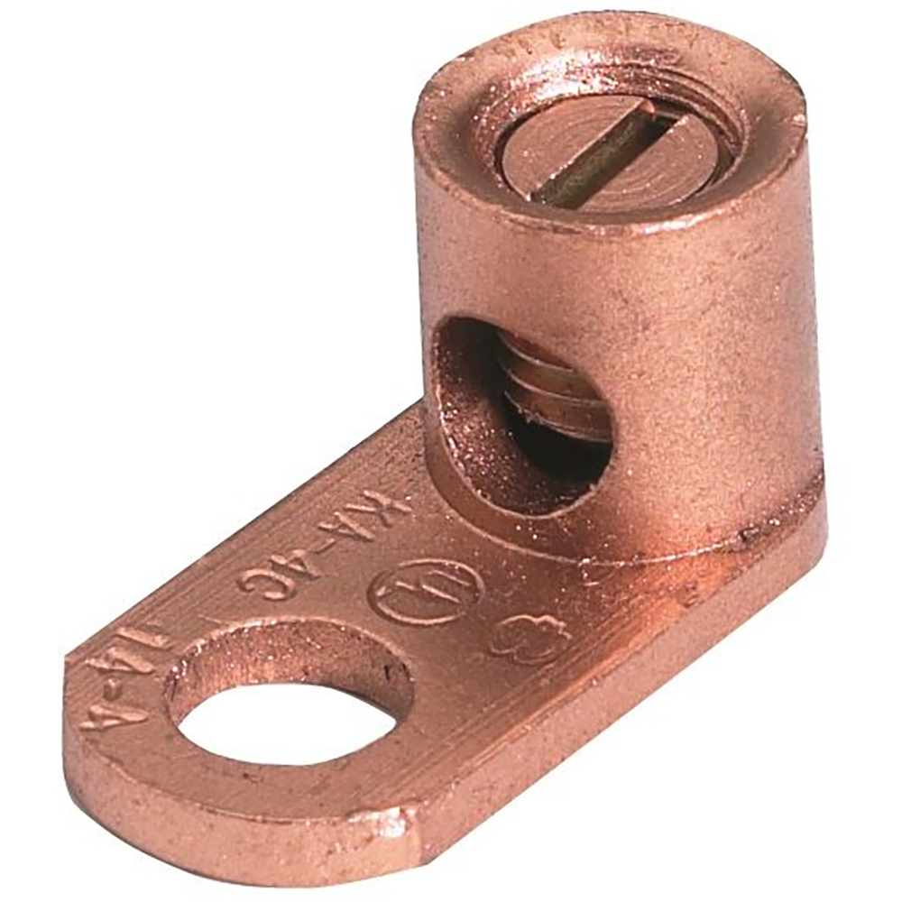 BURNDY GKA4C Copper Alloy Direct Burial Terminal, #14 Sol