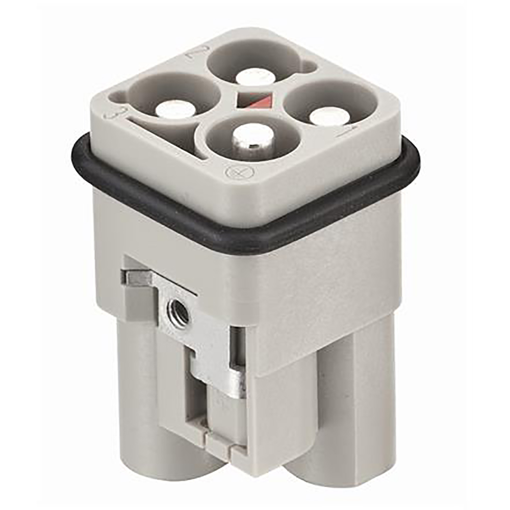 ILME CQF-04/2 Rectangular connector, CQ series, Female