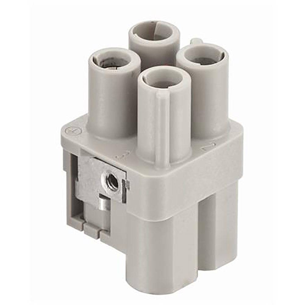 ILME CQF-04/2 Rectangular connector, CQ series, Female