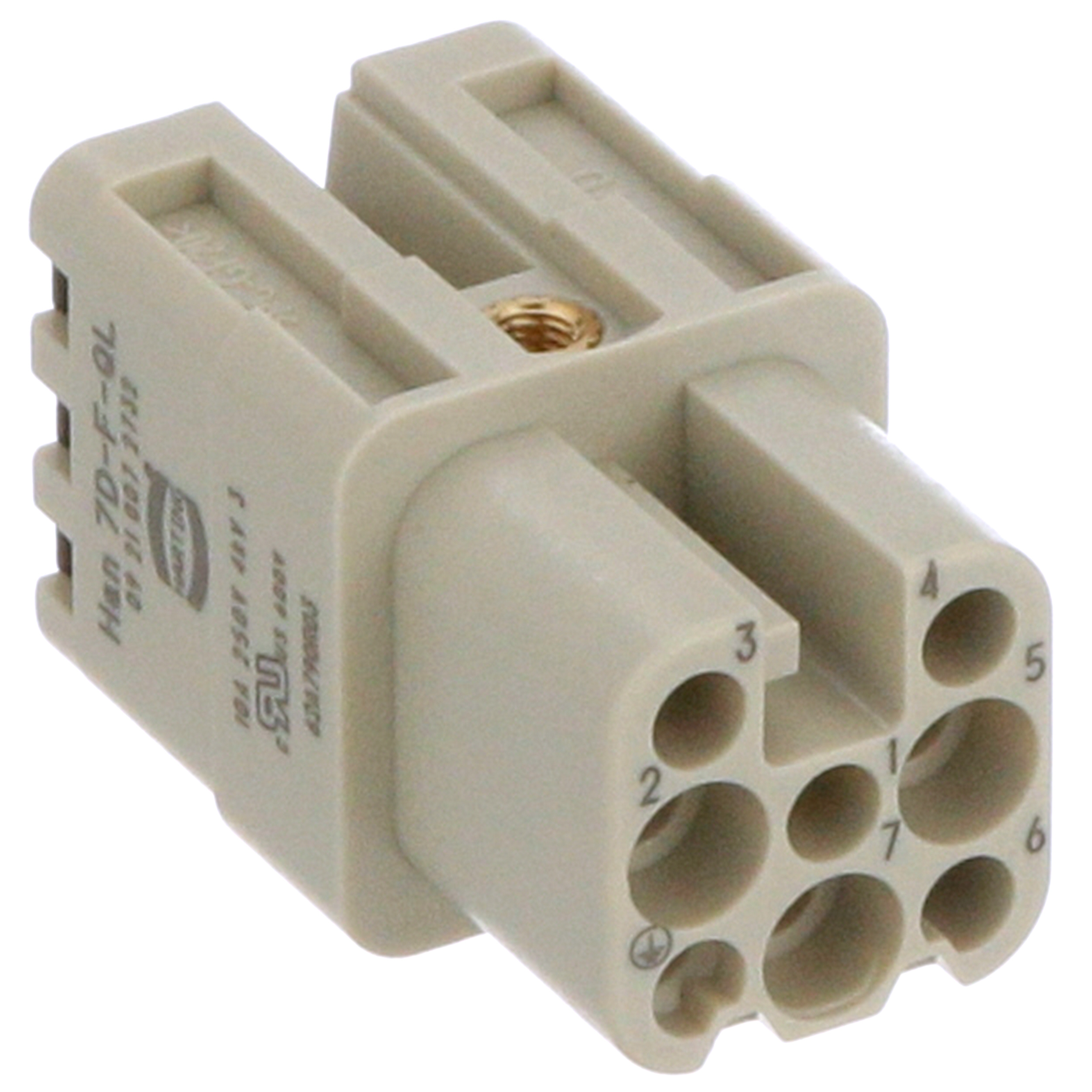HARTING 09210072732 Power Heavy Duty, 7 contacts, Quick lock