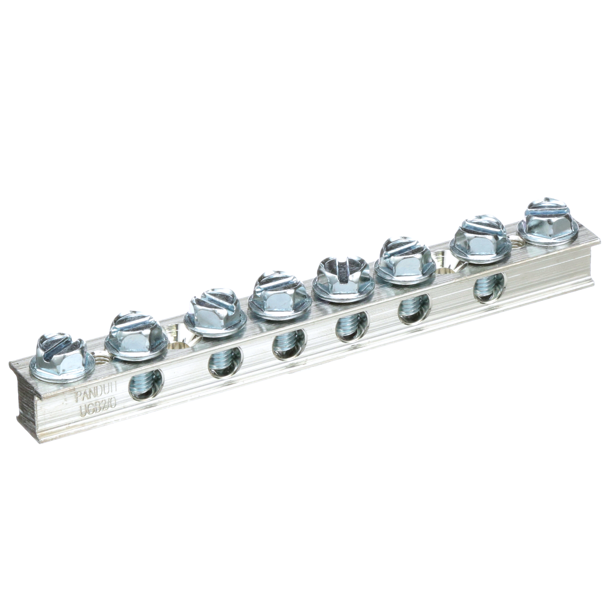 Panduit UGB2/0-414-6 6 Way UGB2/0 Earth Block Screw 14 - 4
