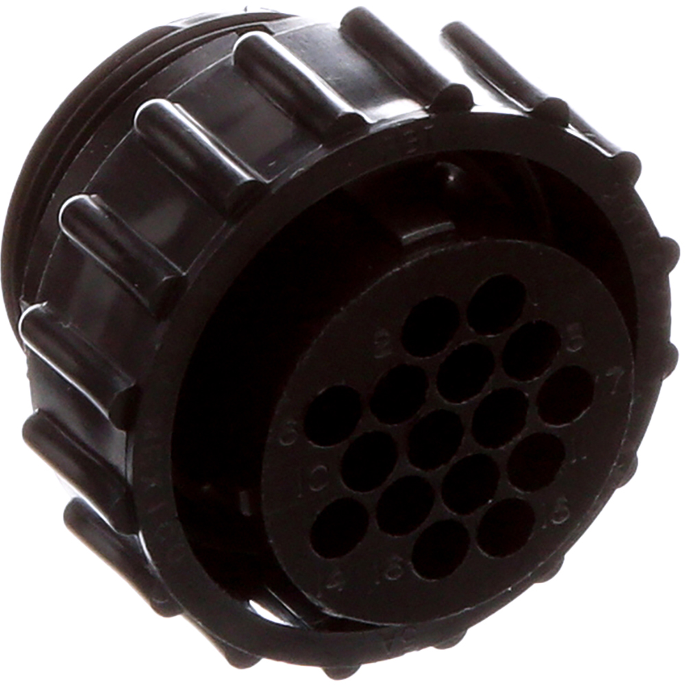 TE Connectivity 206037-1 Circular Plastic Connector Plug