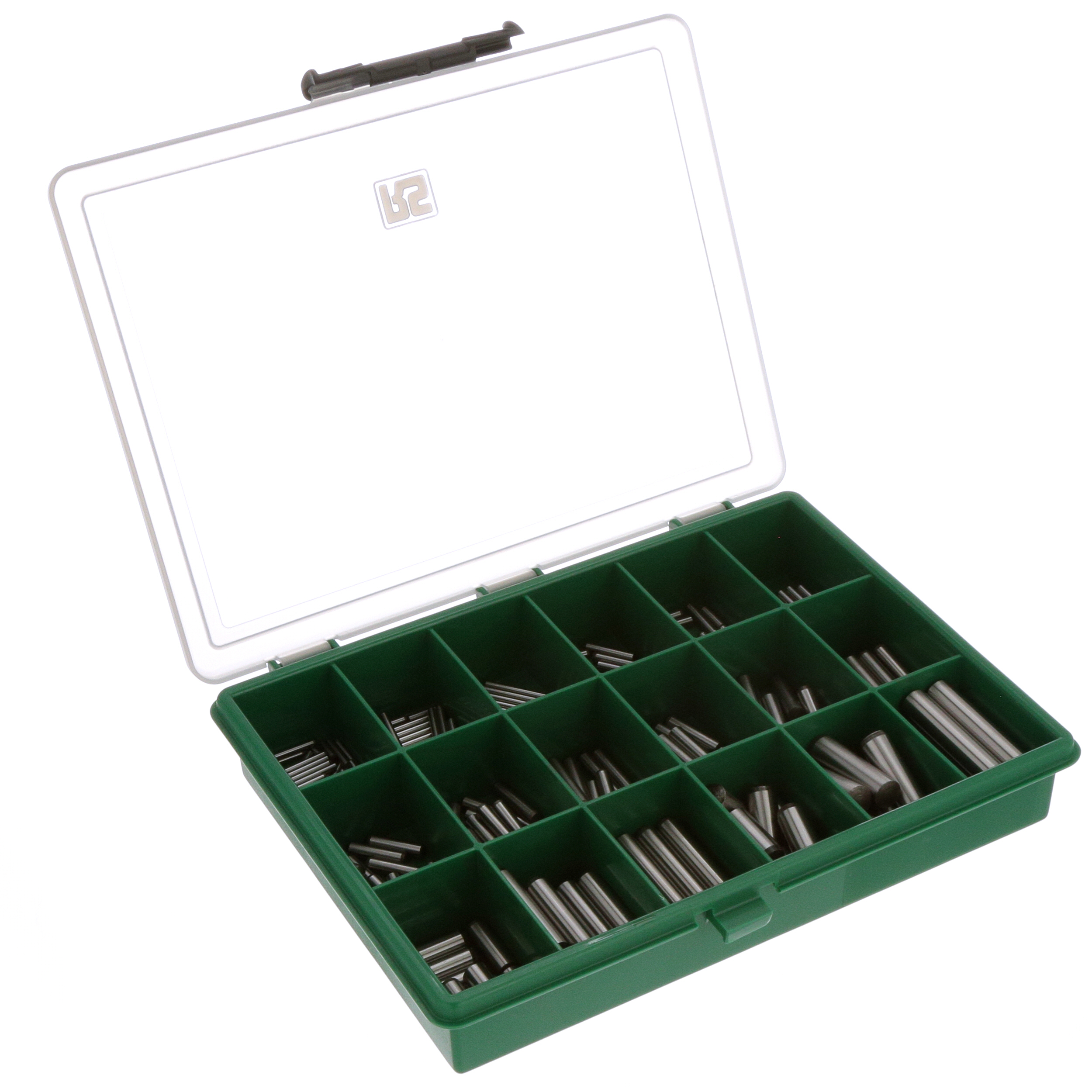 RS PRO 279515 Dowel Pin Kit, Parallel, Plain Finish, Dia