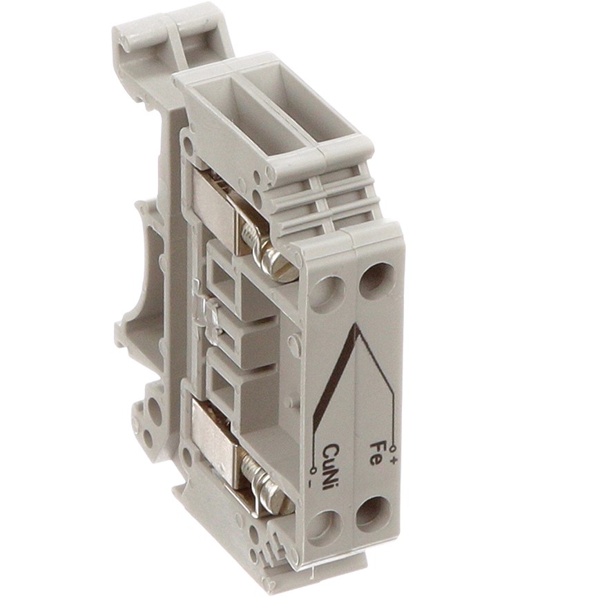 MTKD-FE/CUNI - Thermoelectric voltage terminal block pair