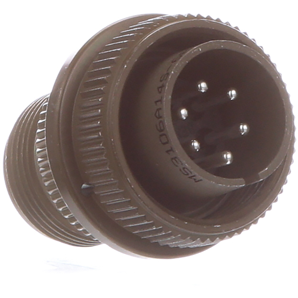 Amphenol Industrial MS3106A14S-6P Connector Cylindrical Plug