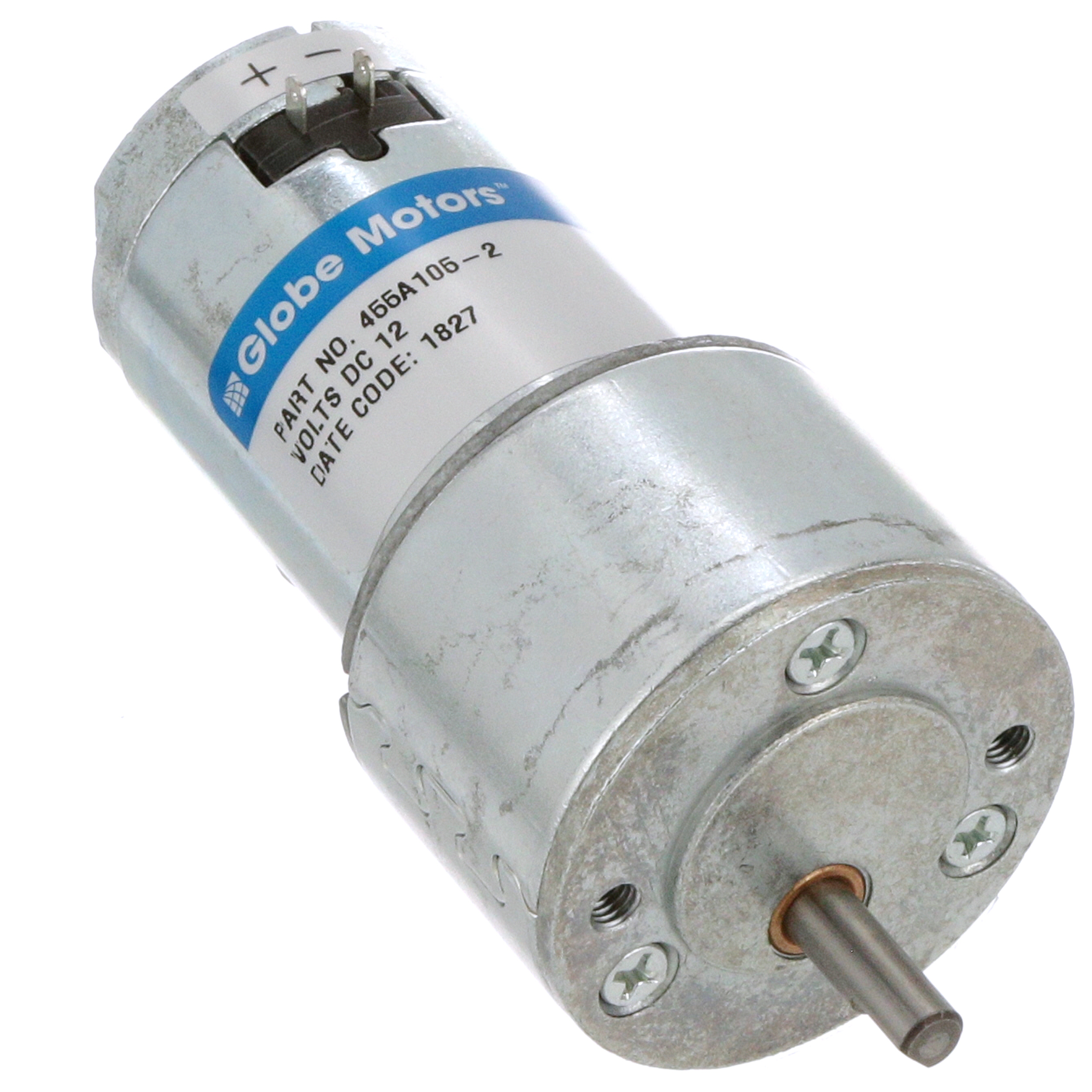 Globe Motors 455A105-2 Gearmotor; 12VDC; 0.29 A (Max.) @ No
