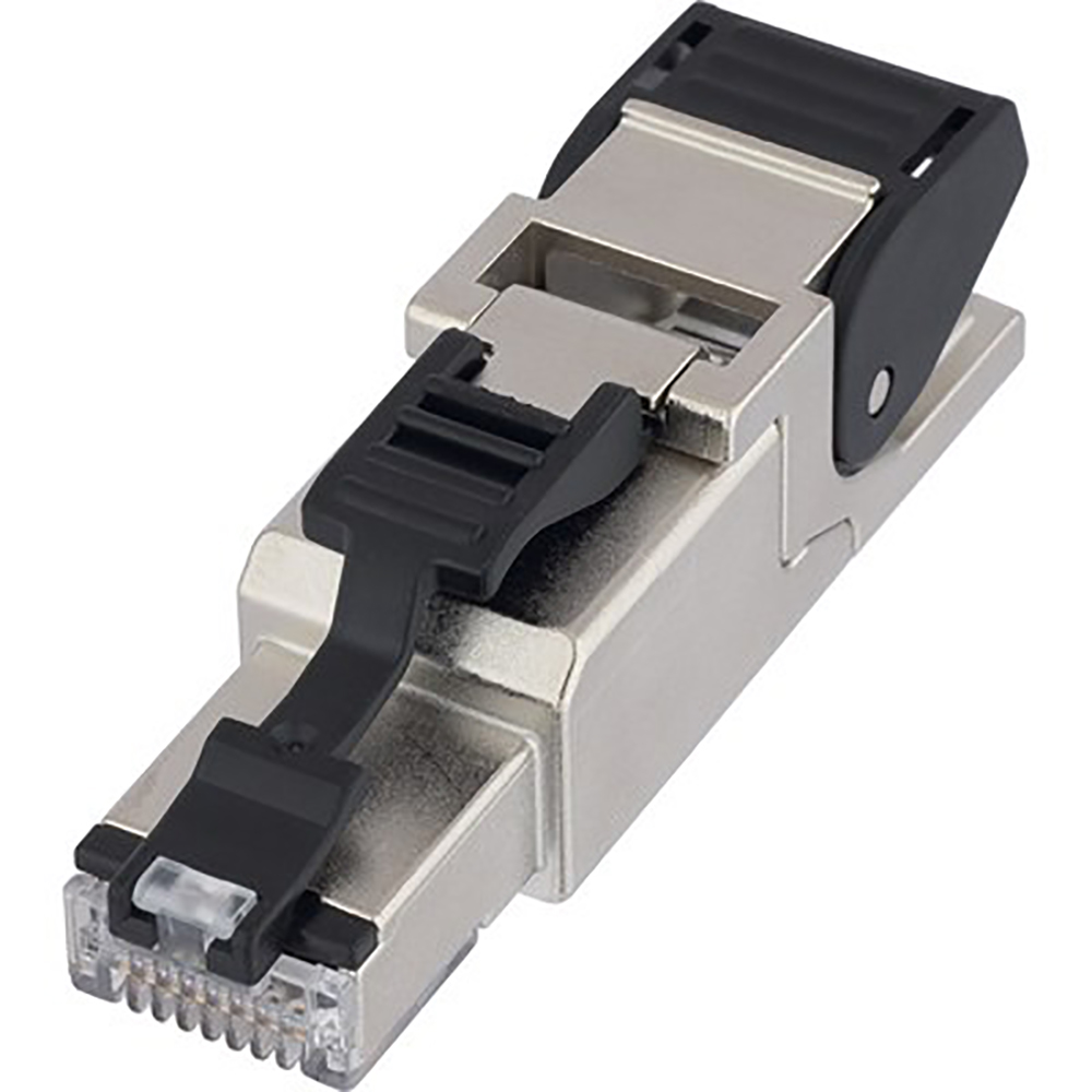 en.★ Molex Woodhead/Brad 130055-0001 Ethernet Pass Thru RJ45