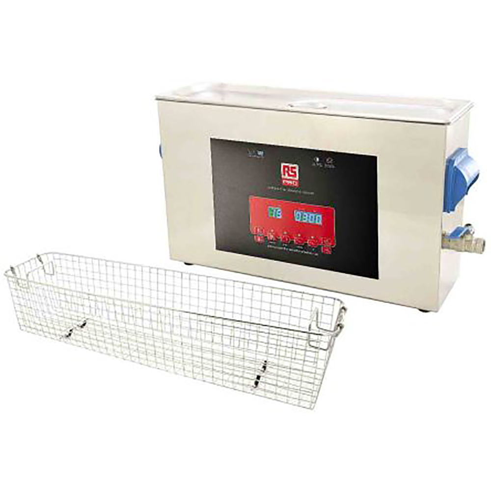 RS PRO 1837513 ULTRASONIC CLEANING TANK (LONG) 10L