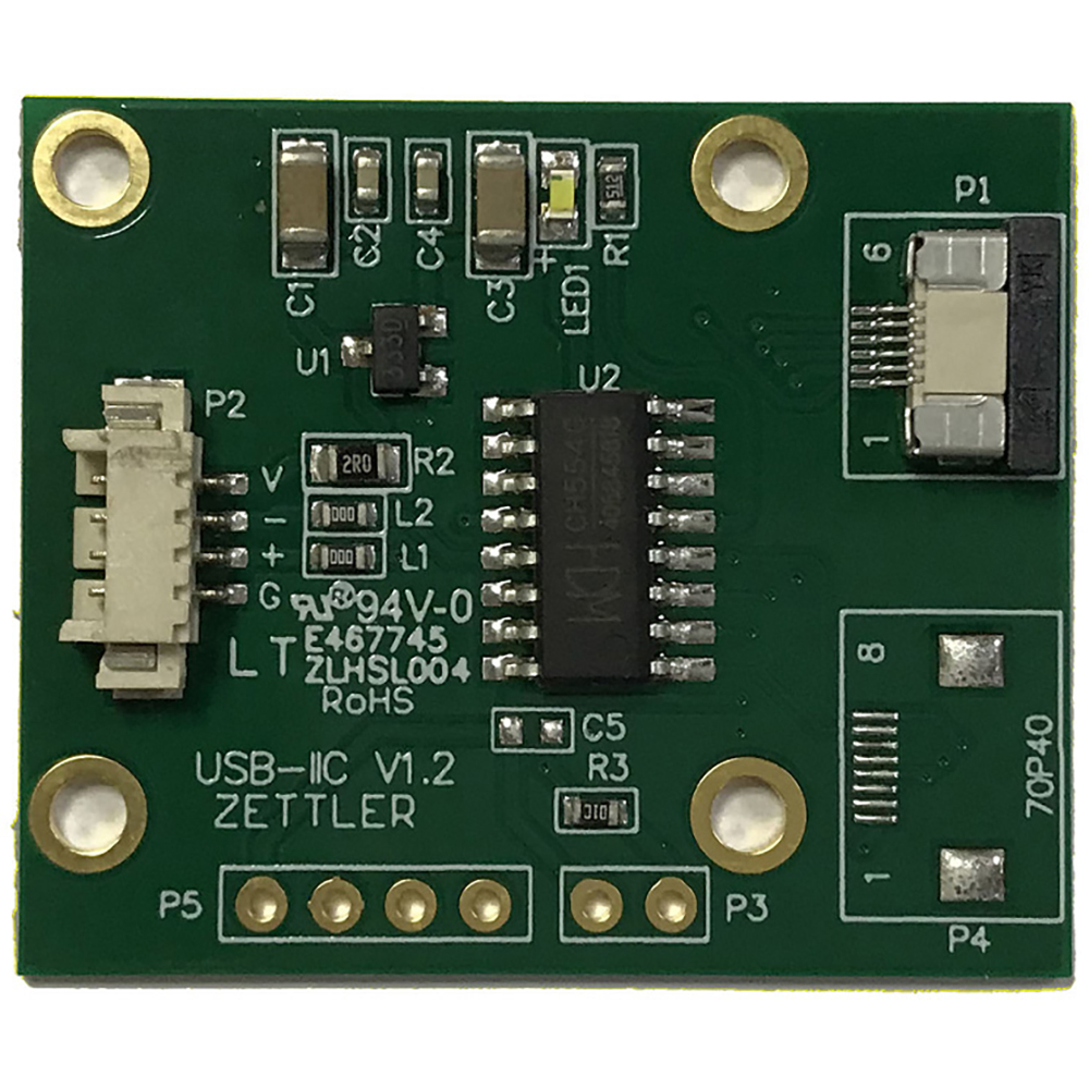 AZ Displays / RS PRO ZEDP0500D19 5.0" PCAP USB TOUCH CONTROLLER