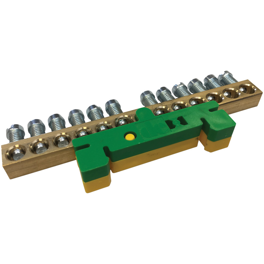 nVent ERIFLEX 568678 Earthing and Neutral Busbar with Green