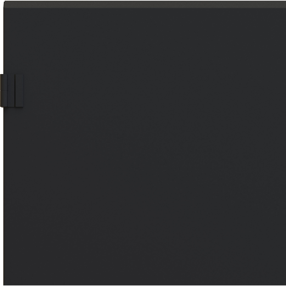 Hammond Manufacturing HWCSD3027UBK Cabinet Door,Solid,27U,30in Width,Optional Door for HWC Series Cabinet Racks
