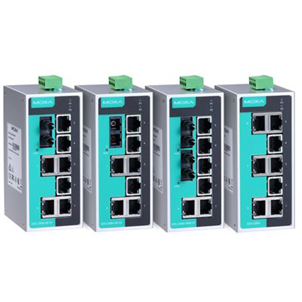 MOXA イーサネットハブ EDS-208A 【美品】 Amazon.com: MOXA EDS-208A-MM-ST Unmanaged Ethernet Switch
